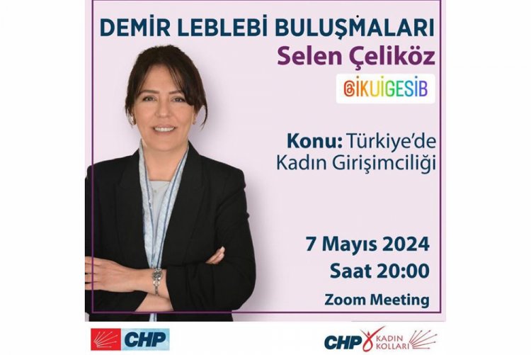 Öğr. Gör. Selen Çeliköz, CHP Kadın Kolları’na Türkiye’de Kadın Girişimcilğini Anlattı